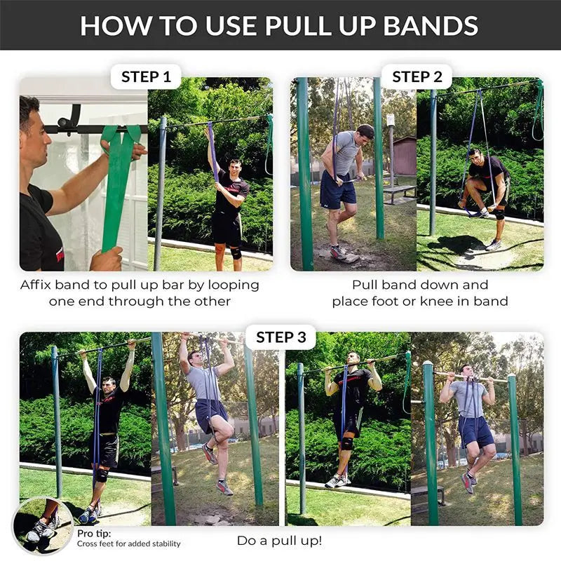 Premium Resistance Bands Set — Home & Gym Workout