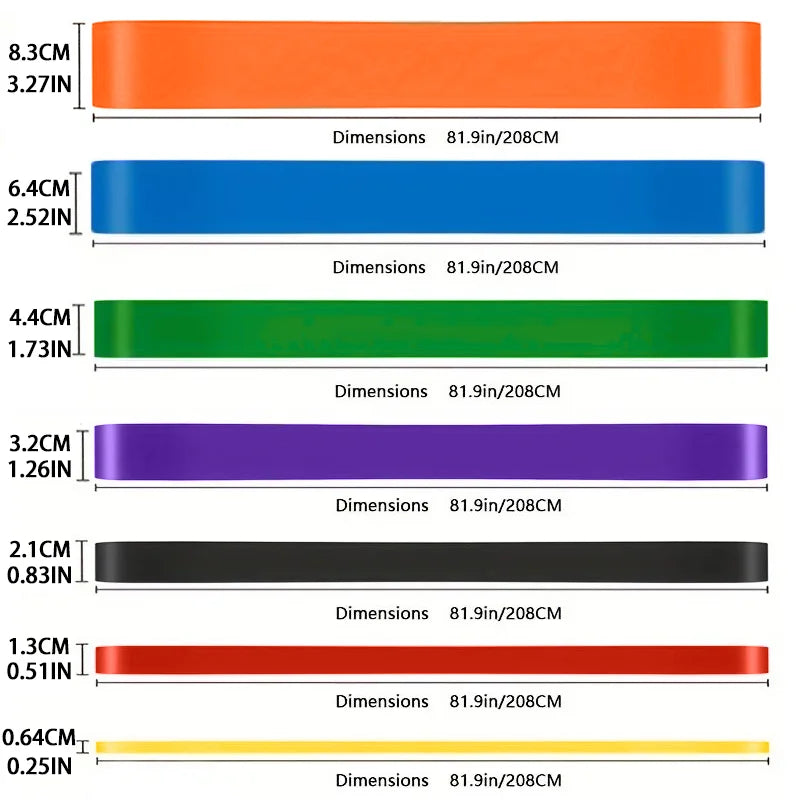 Premium Resistance Bands Set — Home & Gym Workout
