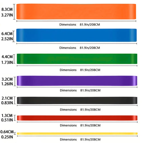 Premium Resistance Bands Set — Home & Gym Workout